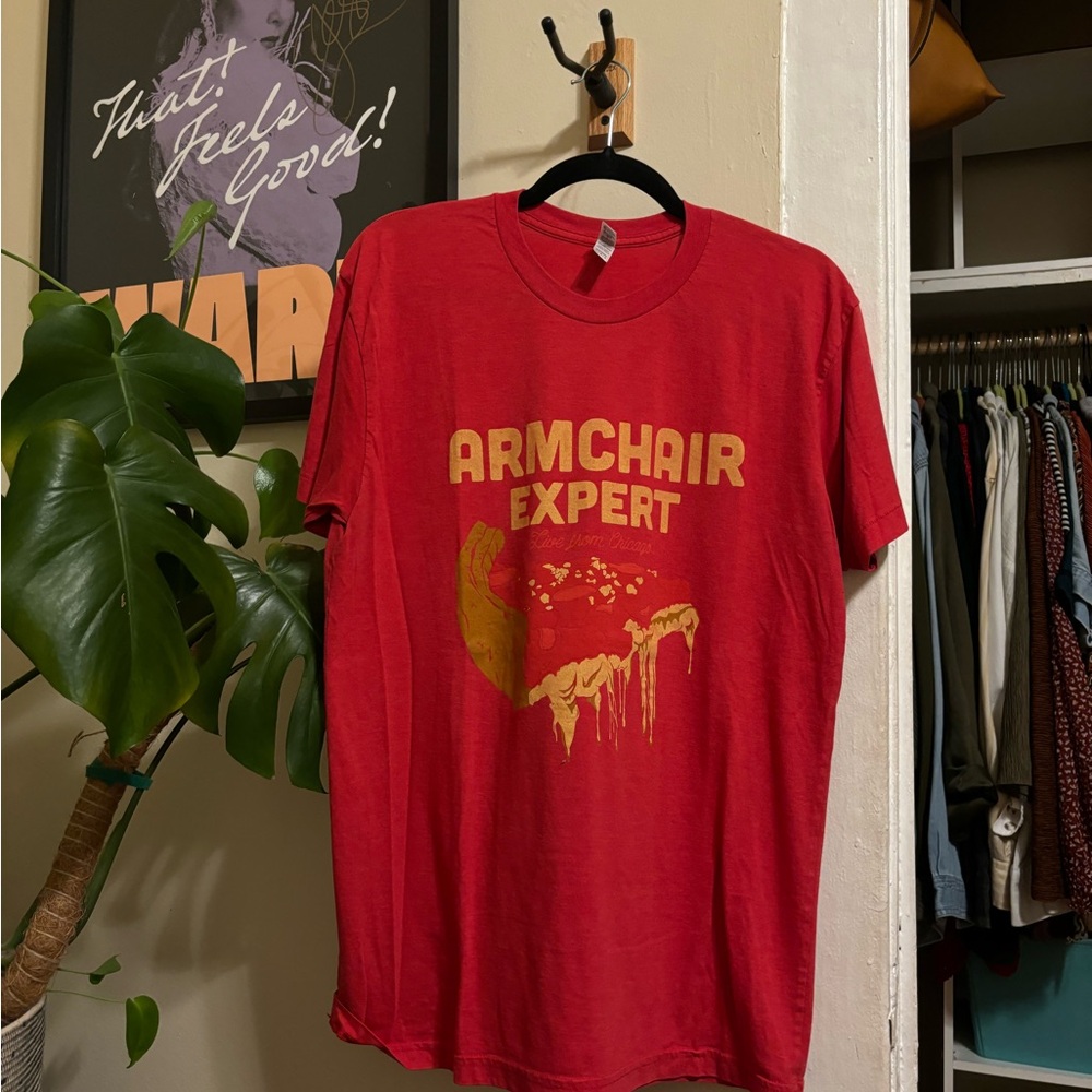Hanes Red Armchair Expert Tee